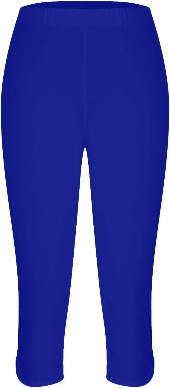 Women's Capris Leggings,Workout Yoga Pants,Tummy Control Compression Legging,Dressy Cut Out Lace Cropped Pant 2025