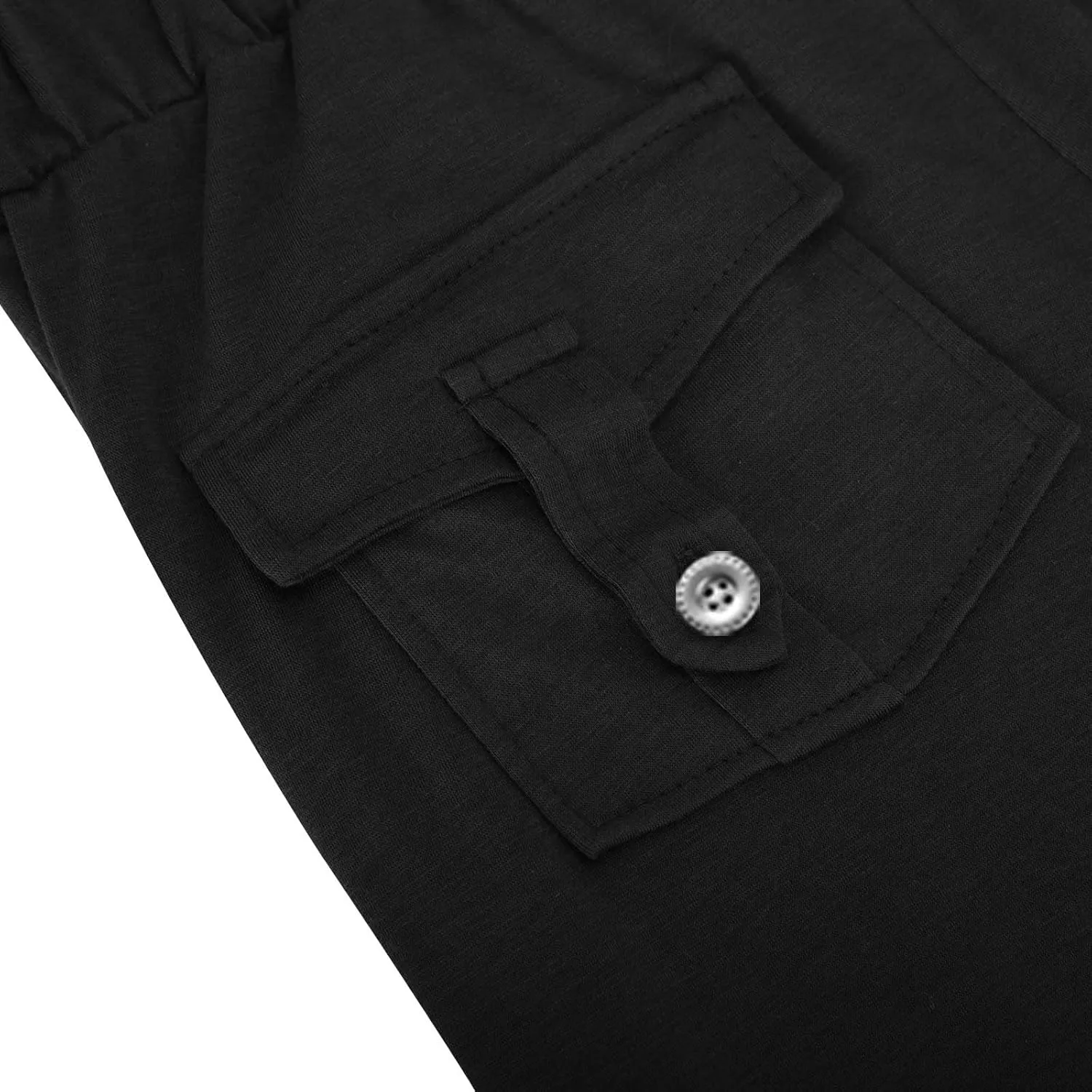 Womens Cargo Capri Pants with Pockets Lightweight Joggers Yoga Hiking Pants Workout Sweatpants Summer Casual Trousers