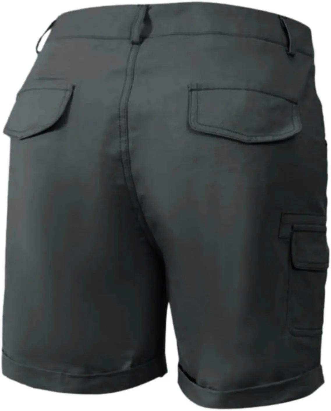 Womens Cargo Shorts Summer Casual Jeans Trendy High Waisted Casual Summer Pull On Drawstring Beach Loost Fit Shorts