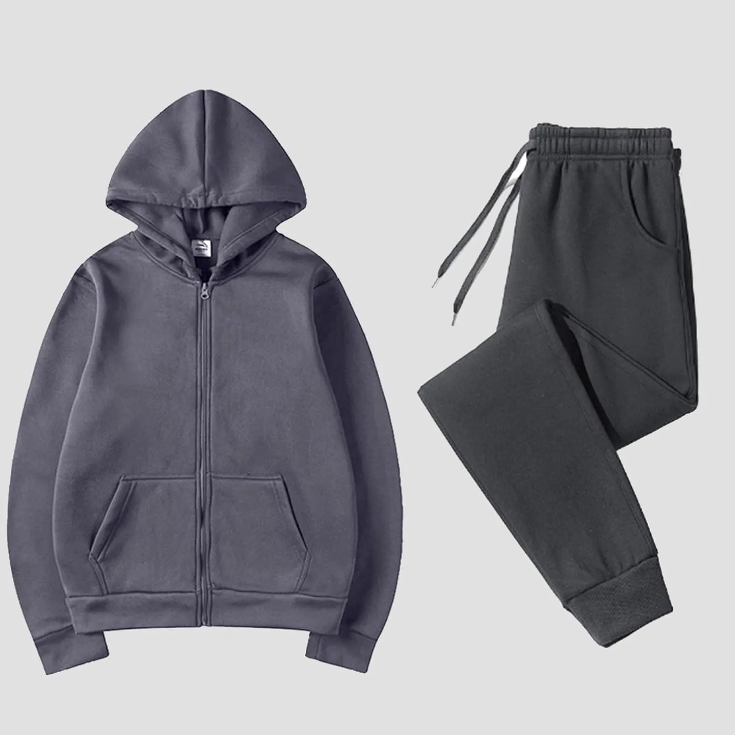 Women's Fashion Outfits Long Sleeve Crewneck Color Block Outfit Sweatshirt and Wide Leg Sweatpant Sweatsuits