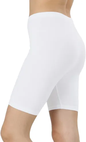Zenana ZONE12SPORTS Women's Premium Cotton Biker Shorts